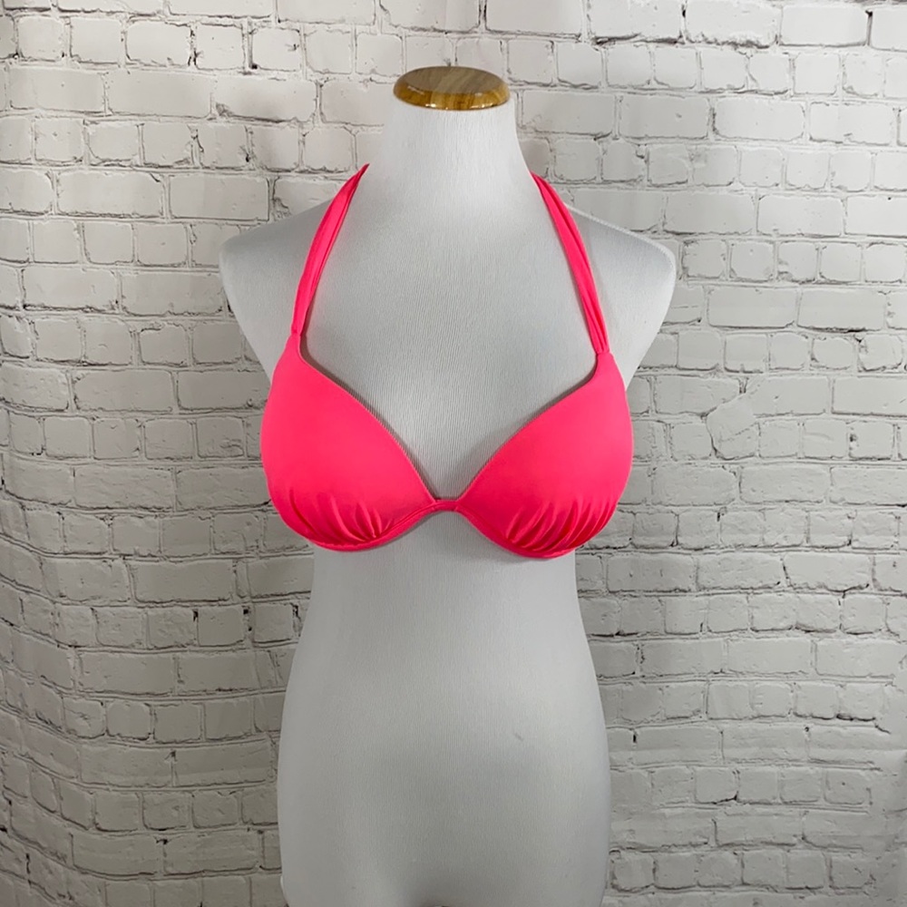 Victoria’s Secret hot pink bikini top